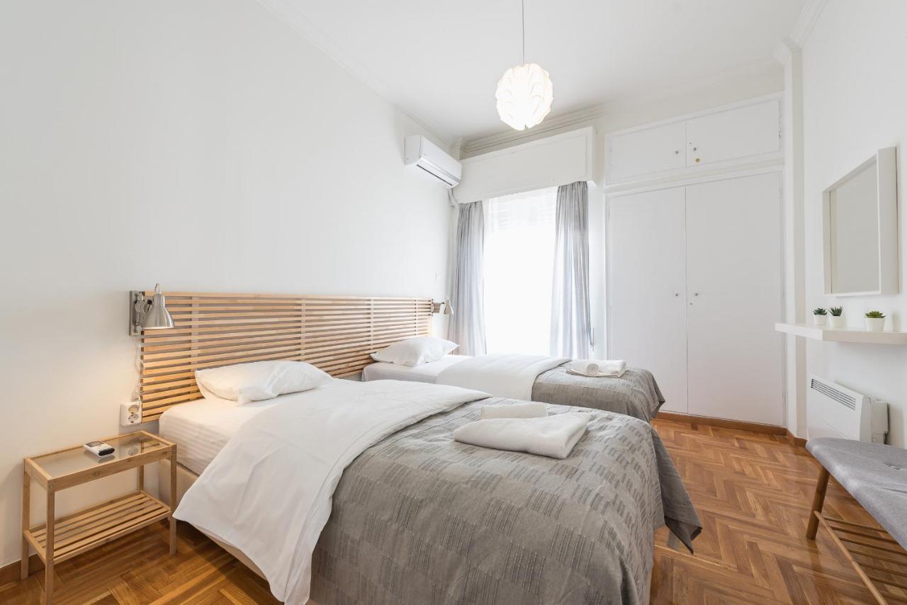 Cozy And Fresh Apt Close To Metro Atenas Exterior foto