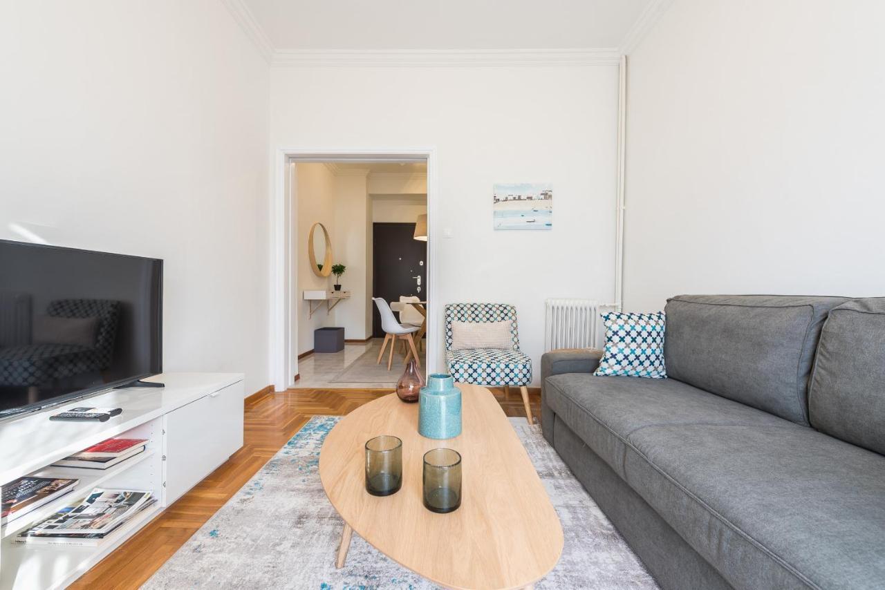 Cozy And Fresh Apt Close To Metro Atenas Exterior foto